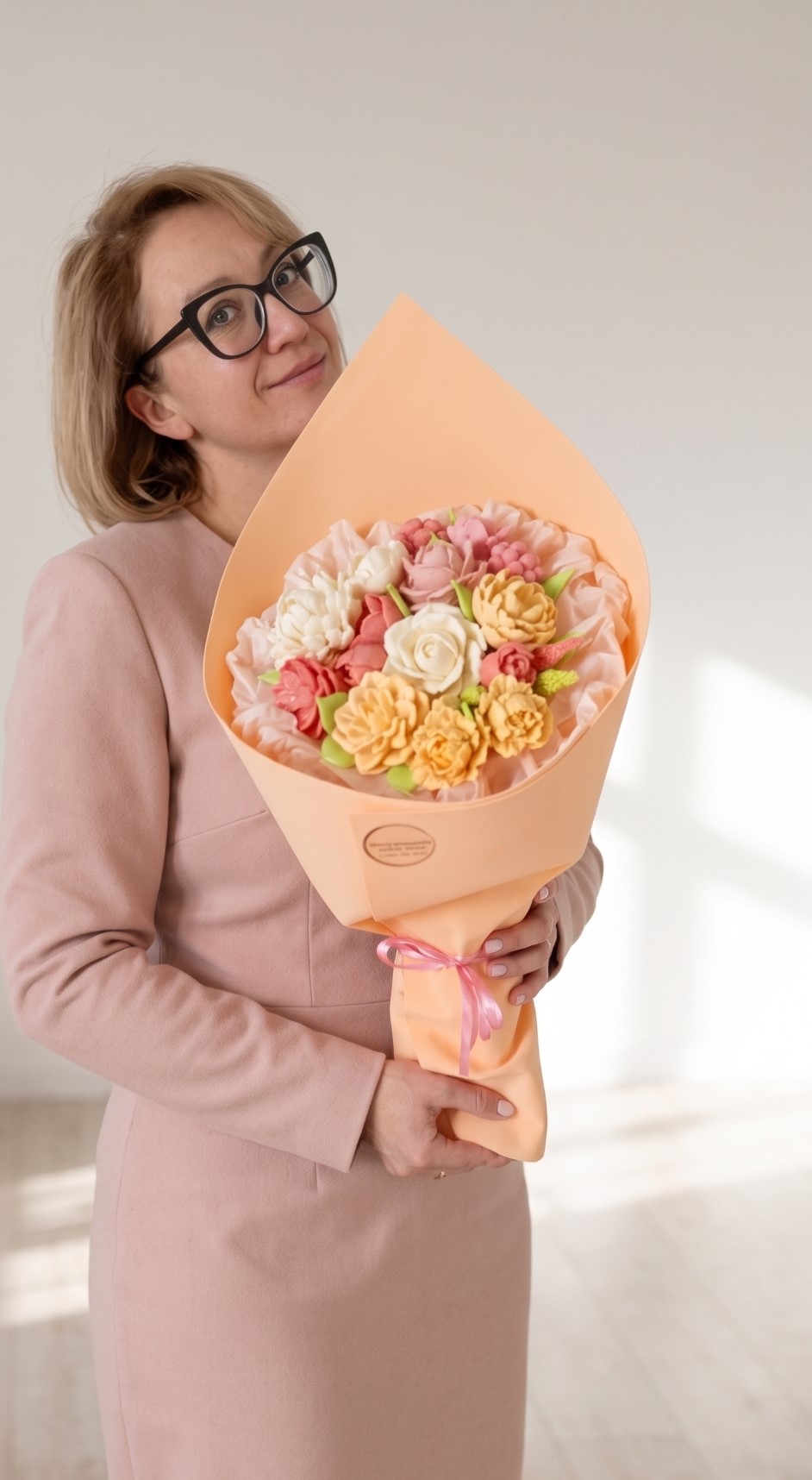 Зефирный букет — нежный сладкий подарок